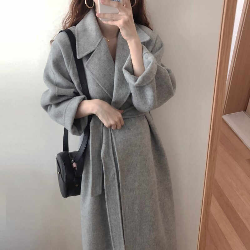 Vintage hand-made cashmere coat