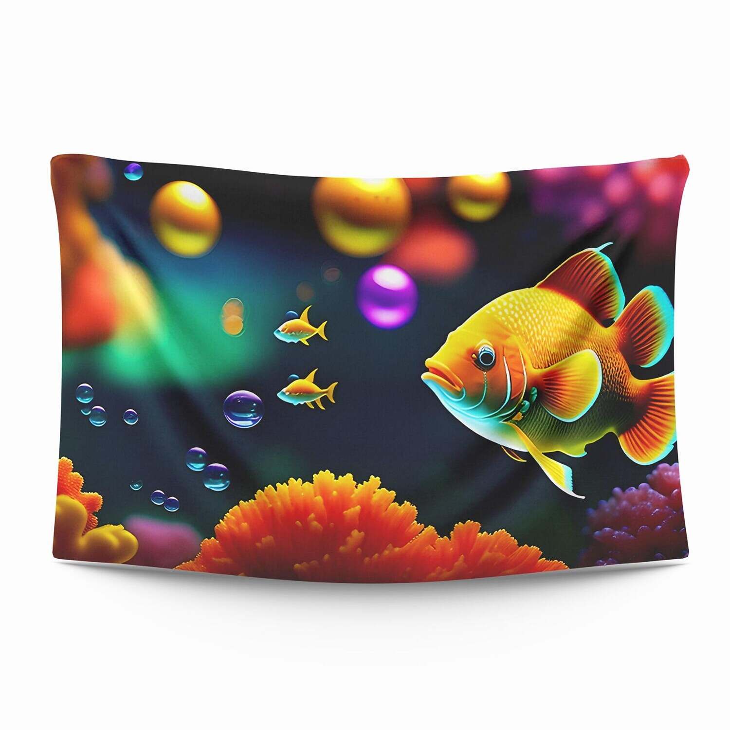 Ocean Fish Wall Tapestry Art Decor