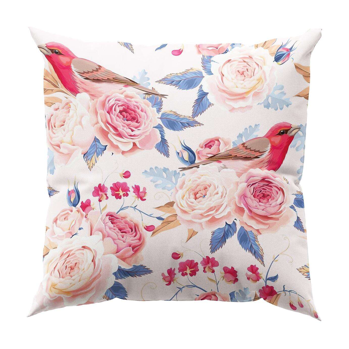 Floral Plant Double Side Pillow Cover 4PC