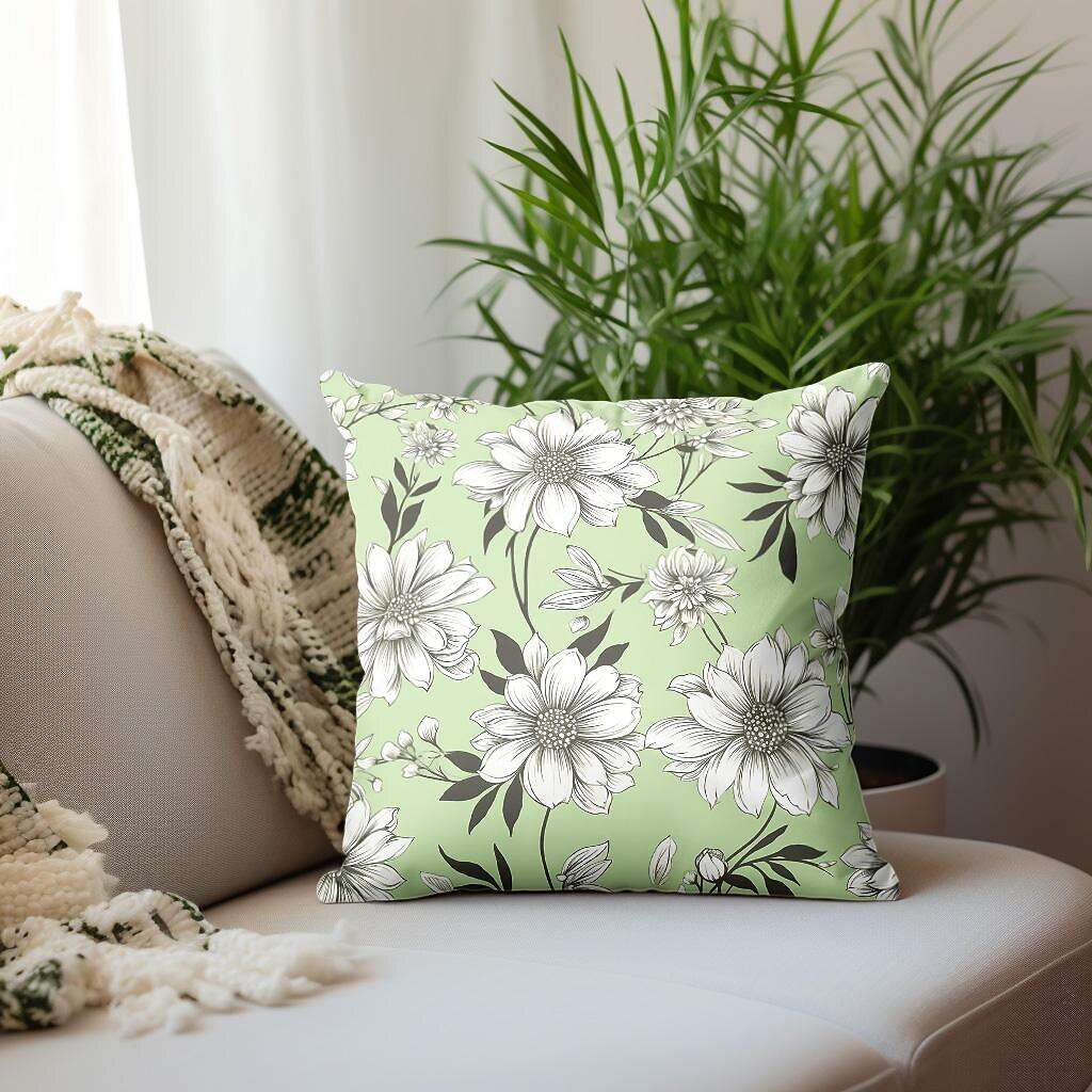 Floral Pastoral Pillow Cover 4PC