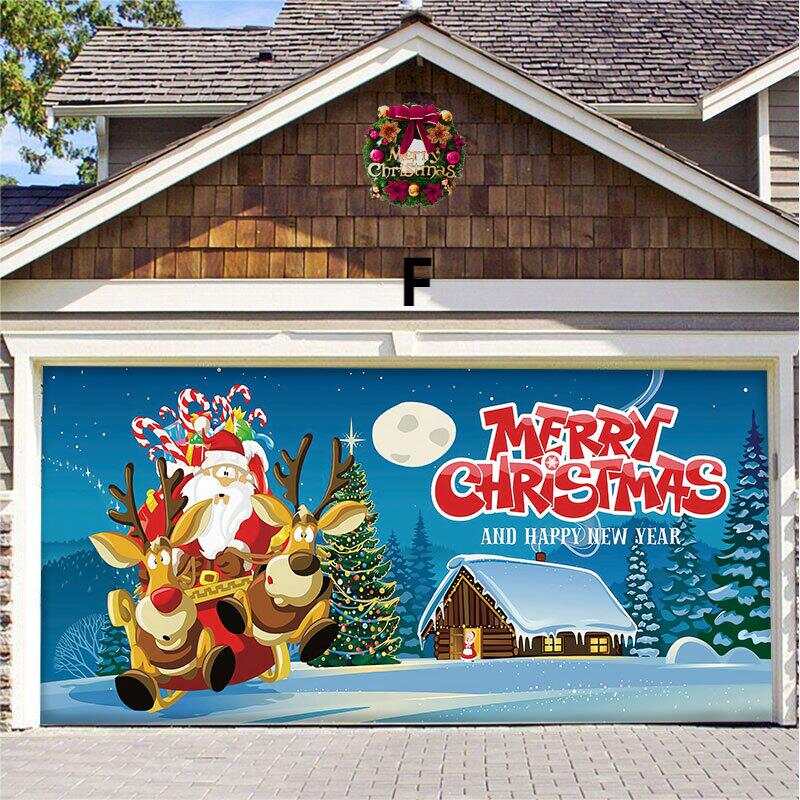 BIG SALE 49% OFF - Christmas 2023 Garage Door Decoration