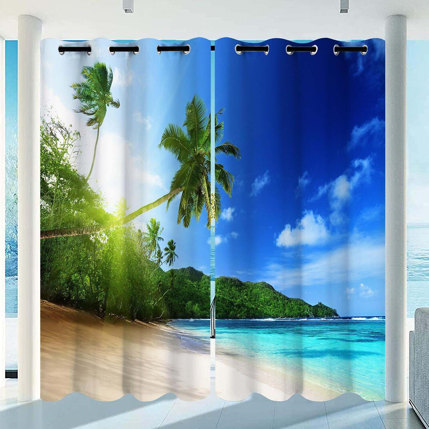 Waterproof Outdoor Curtain Privacy