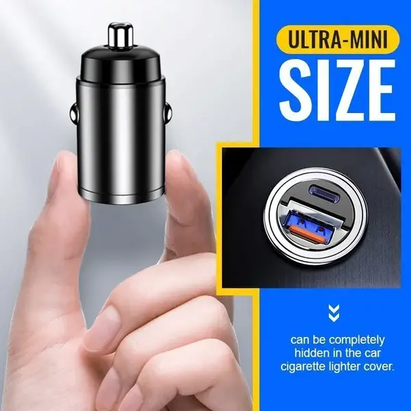 (✨ UP TO 48% OFF) MINI STEALTH CAR ADAPTER -BUY 2 FREE SHIPPING