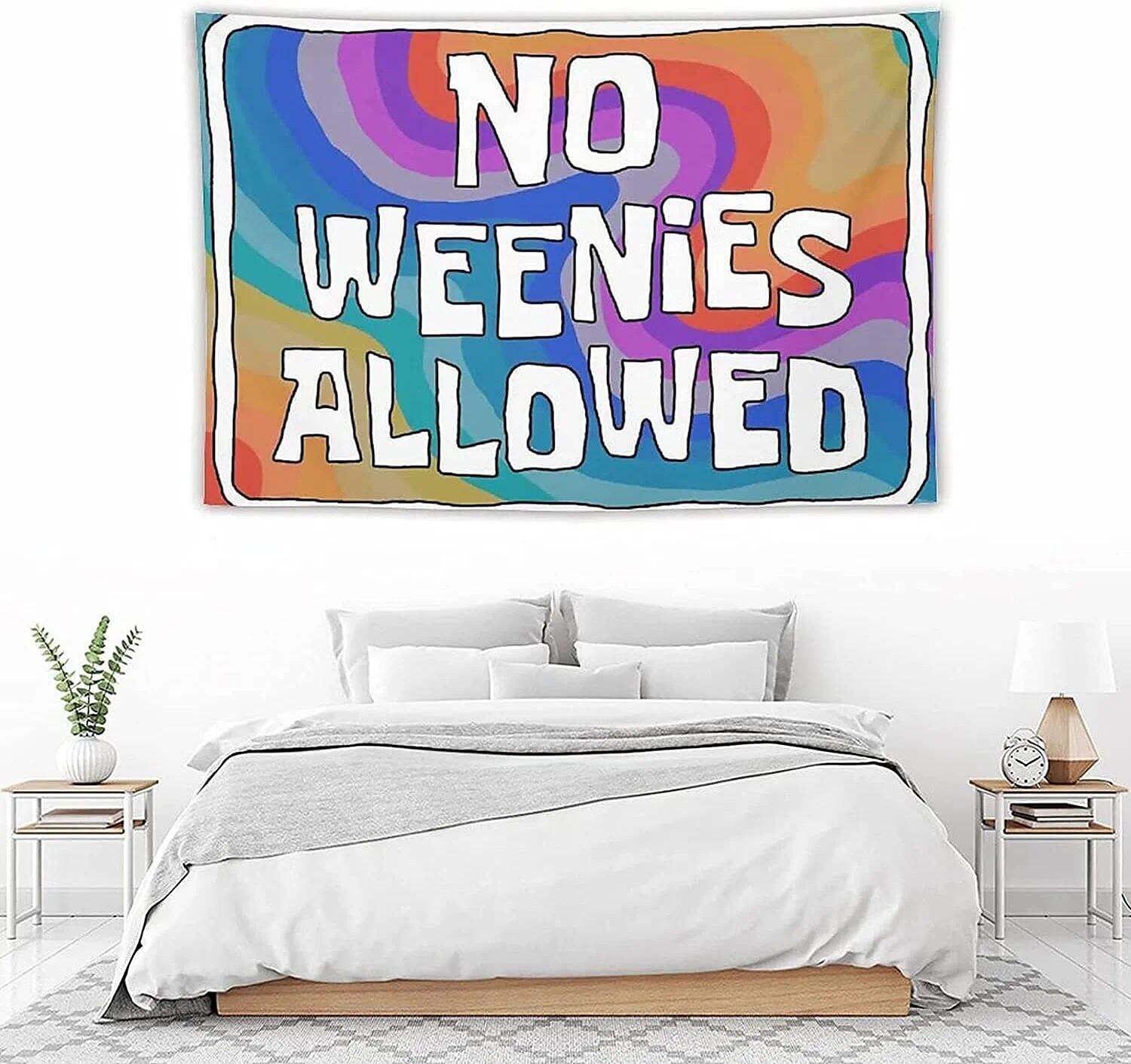 Funny Wall Tapestry Art Decor Positive Quotes Wall Hanging