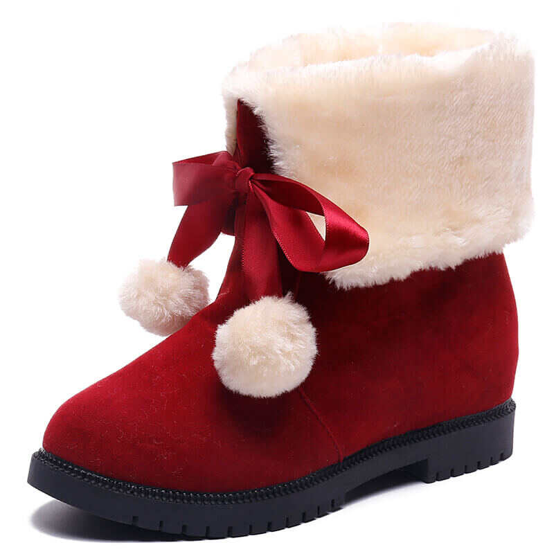 Women's 2021 Fashion Bow Snow Boots