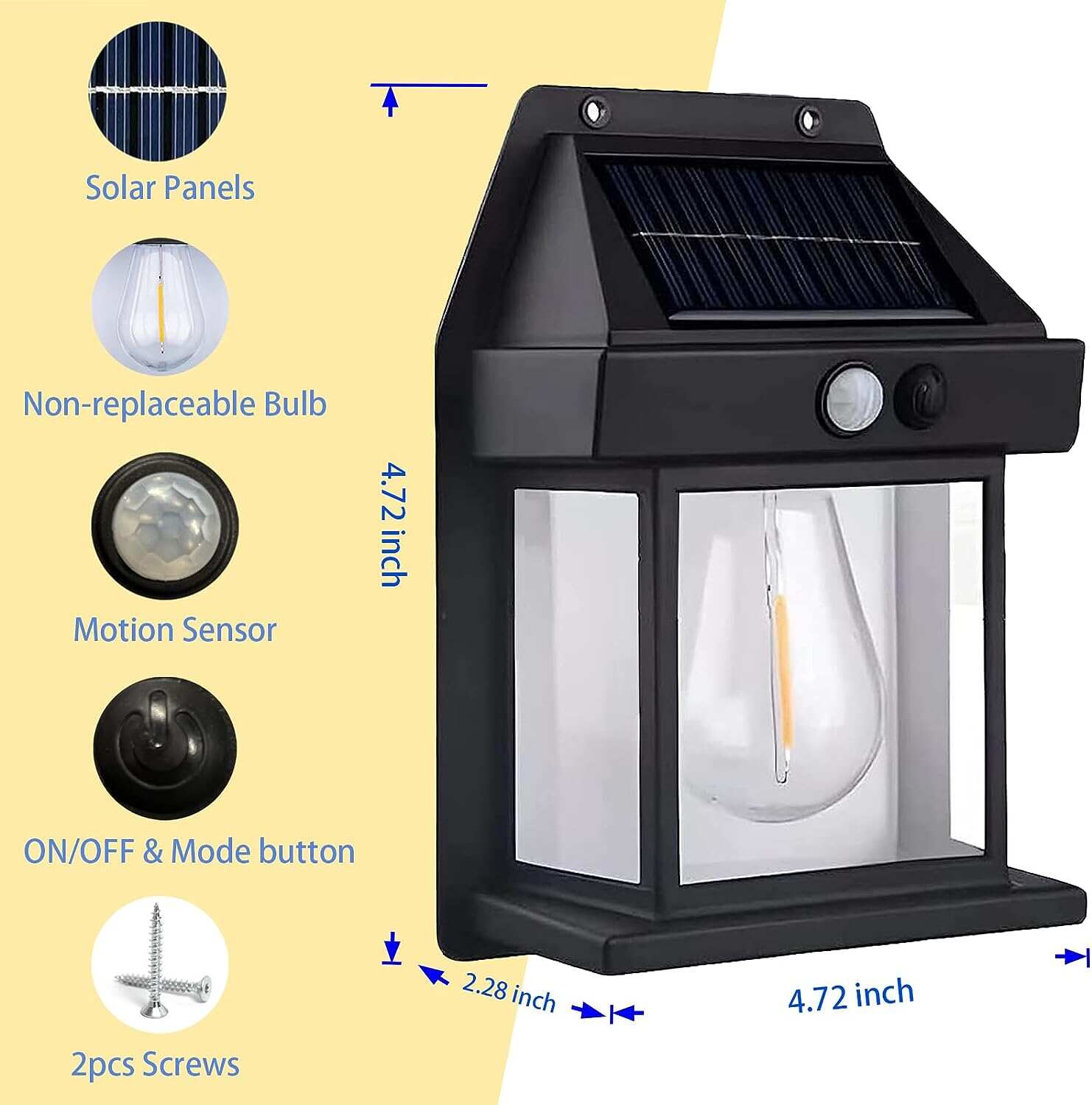 🔥2023 New Outdoor Solar Power Lamp (Buy 3 Free Shipping)