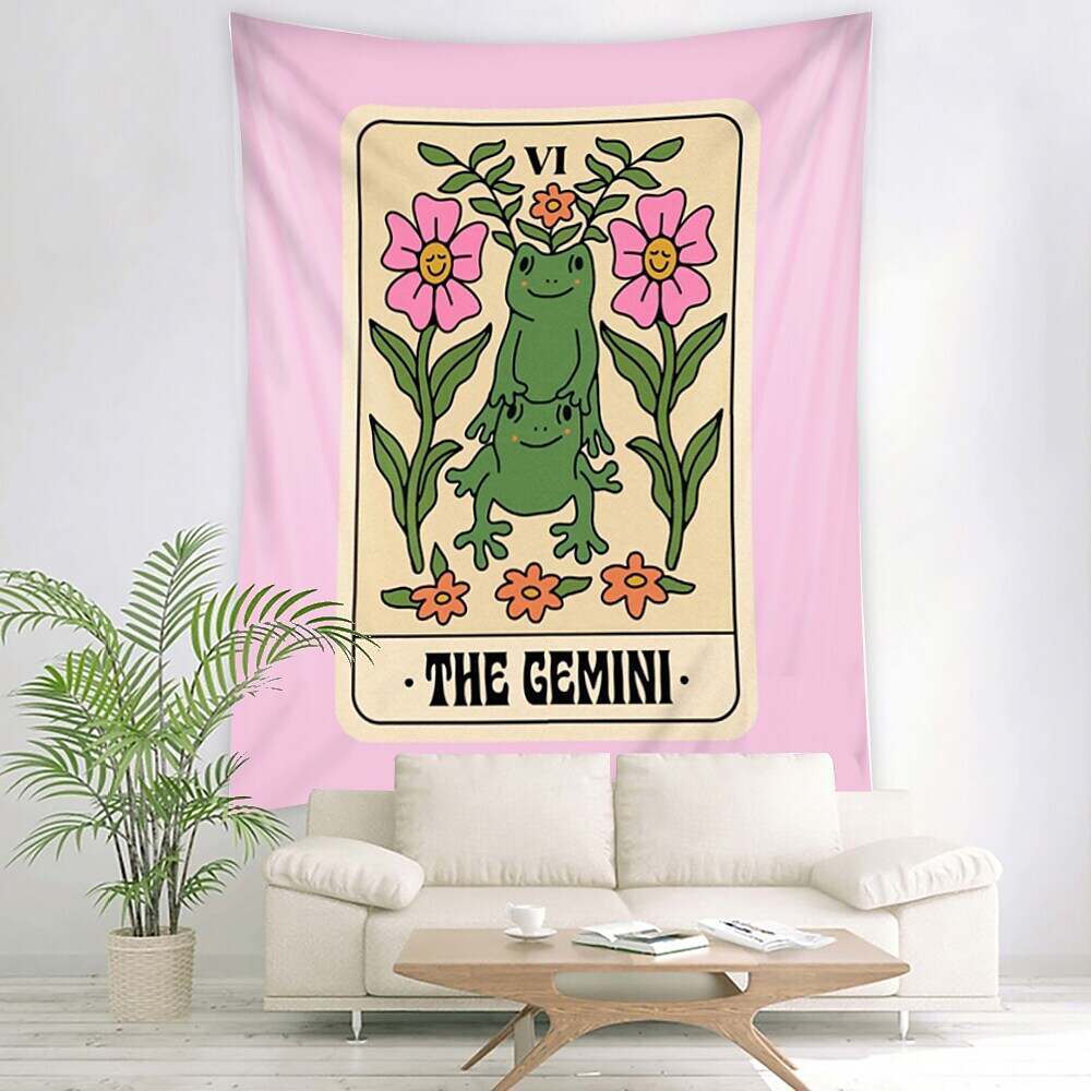 Comics Cute Wall Hanging Tapestry Tarot Trippy