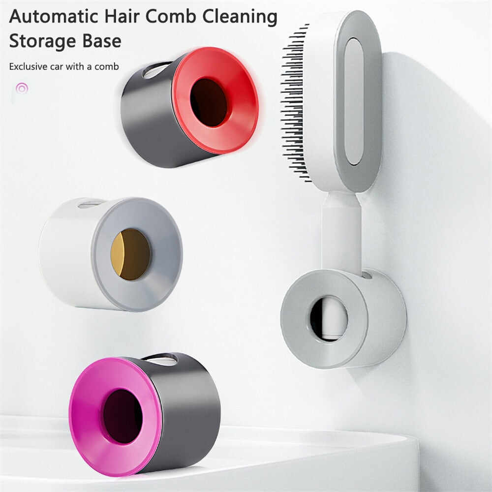 Massage Comb Hair Brush Air Cushion One-Key Self Cleaning Hair Comb Professional Detangling Scalp Air Bag Combs For Hair