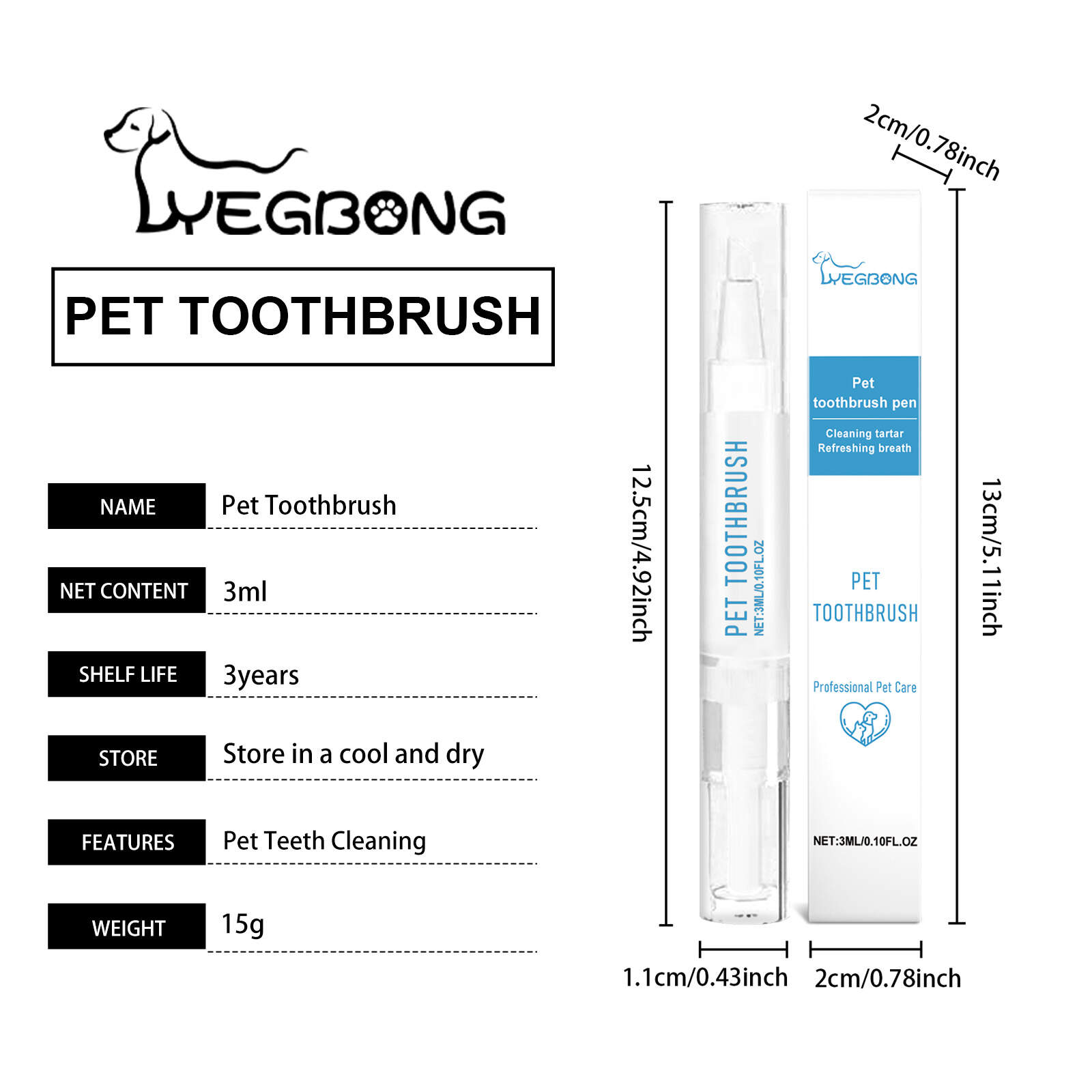 Pet Toothbrush