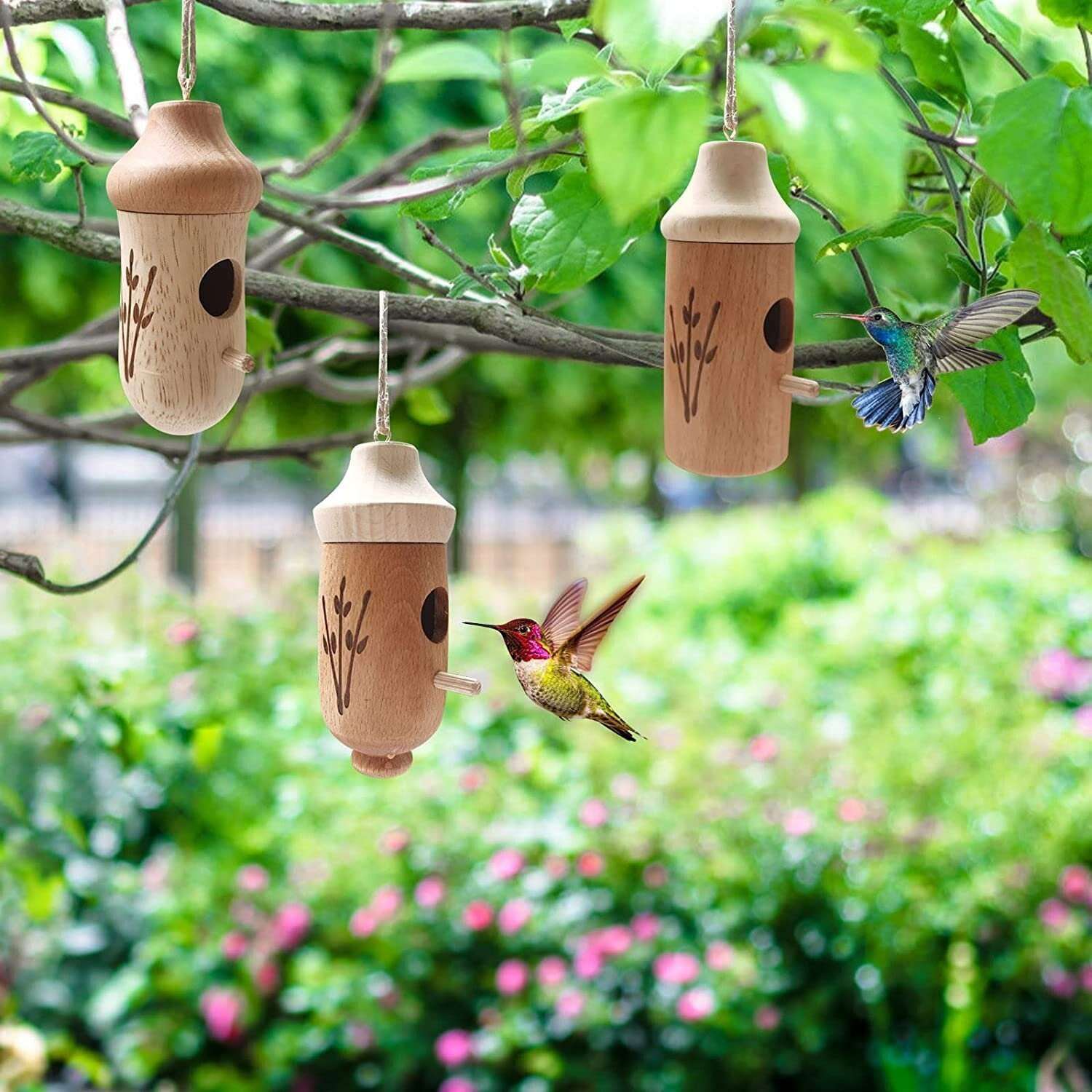 Last Day Sale 49% OFFWooden Hummingbird House-Gift for Nature Lovers