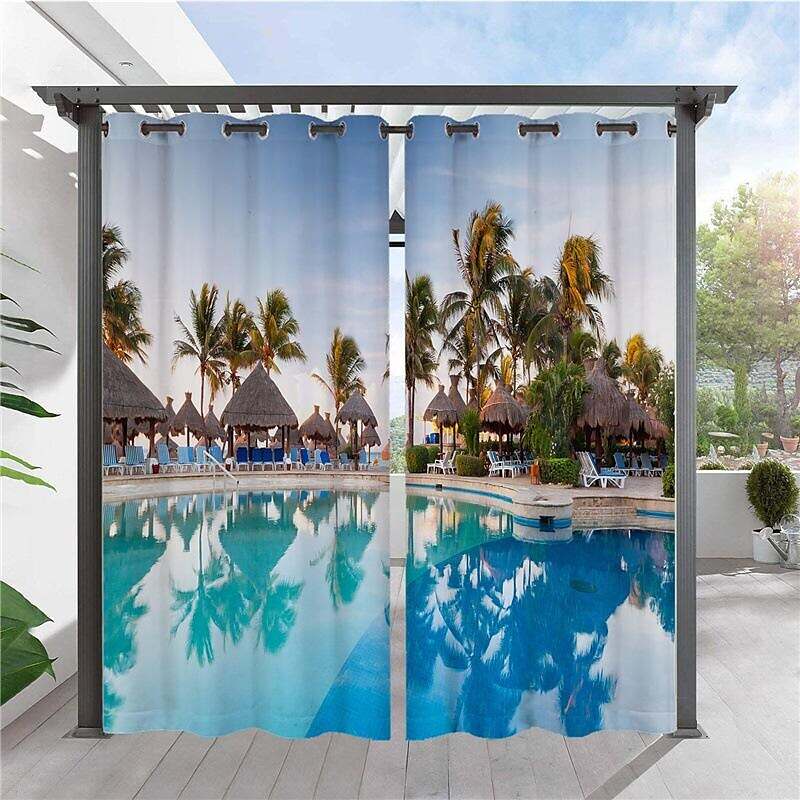 Waterproof Outdoor Curtain Privacy