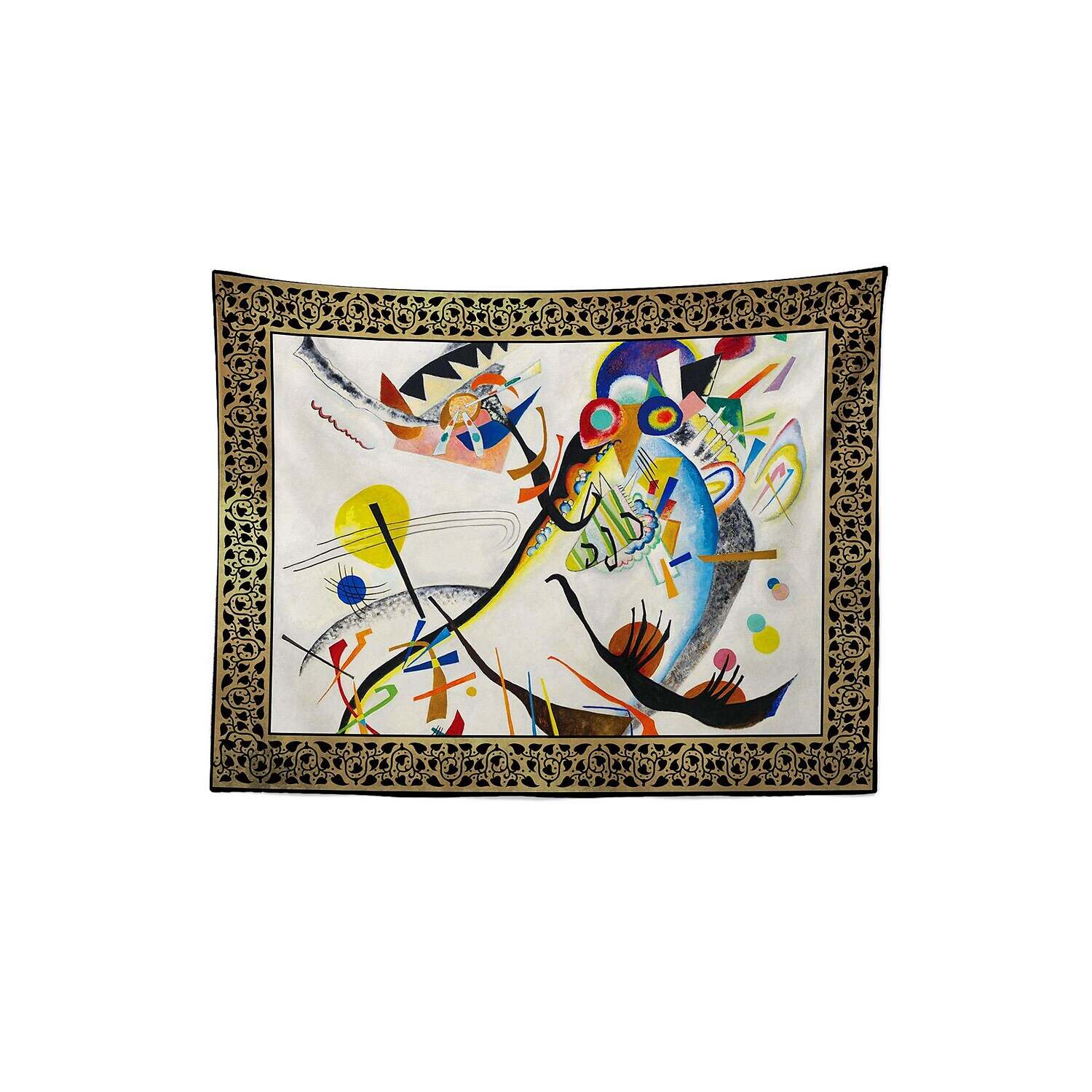 Wassily Kandinsky Wall Tapestry Art Decor Famous Painting Photograph Backdrop