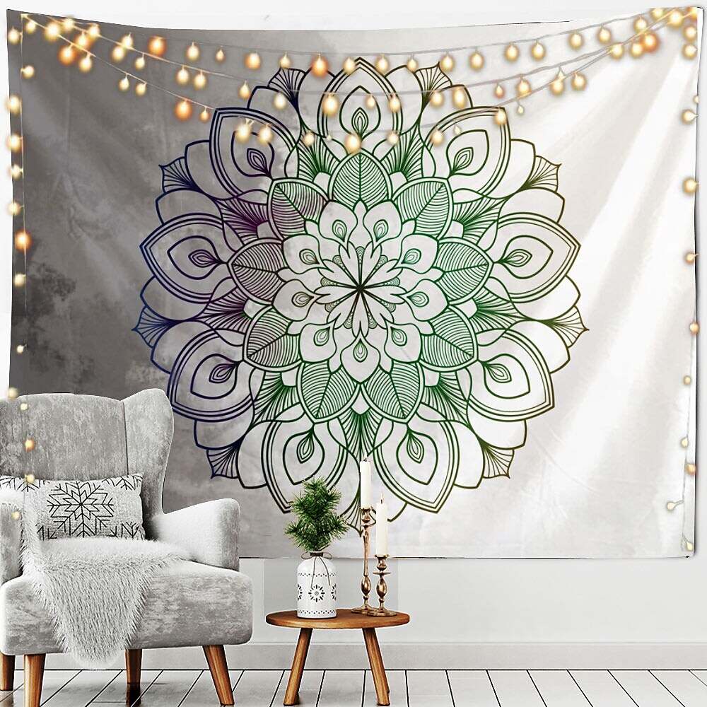 Datura Bohemian Tapestry Wall Hanging