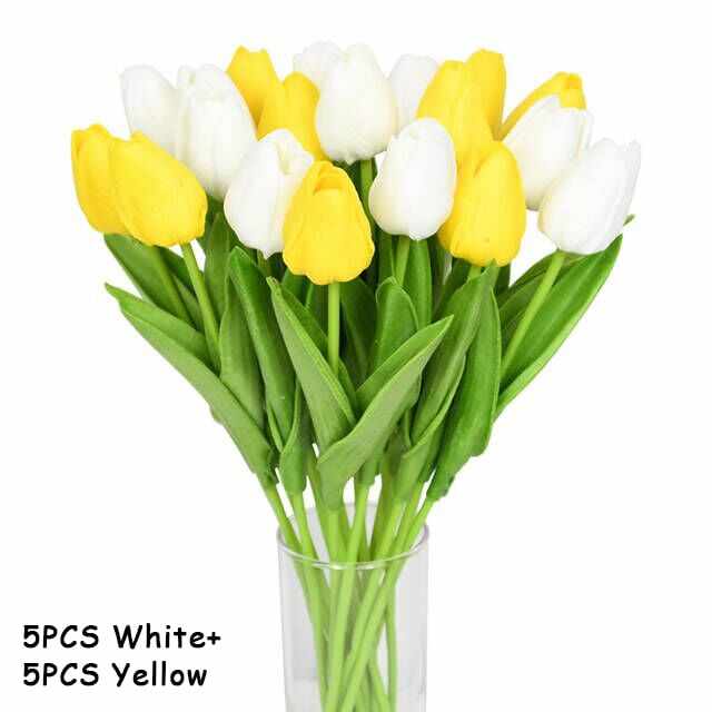 LAST Day Sale-70off-High Quality Artificial Latex Tulips