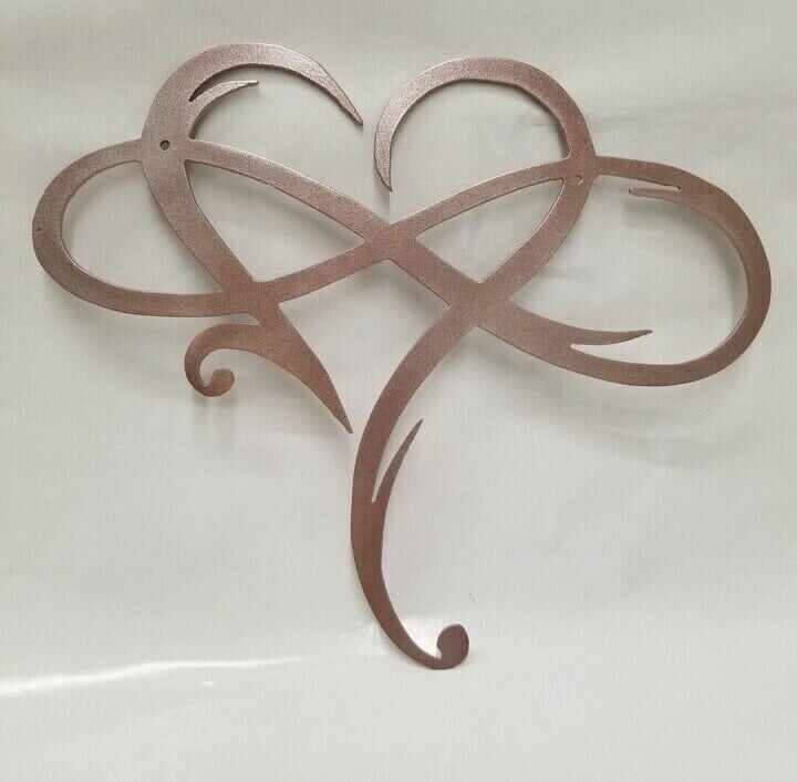 Last Day Promotion 49% OFF - Infinity heart-Steel wall decor Metal Wall art