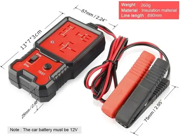 🛠Automotive Relay Tester🚗Circuit Tester 🛺Auto Repair Tool