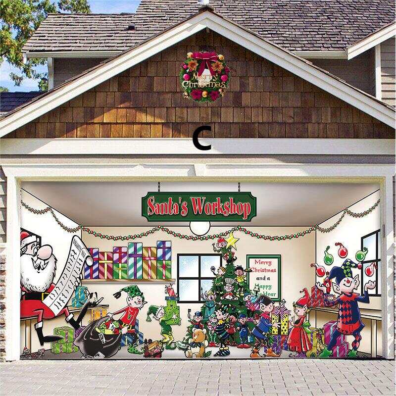 BIG SALE 49% OFF - Christmas 2023 Garage Door Decoration