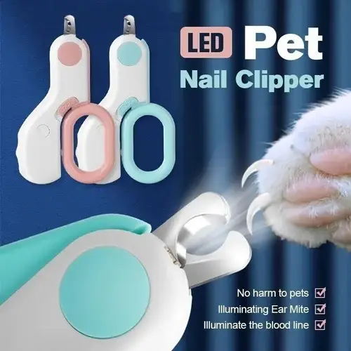 🔥(New Year Hot Sale - Save 40% OFF) LED Pet Nail Clipper-Buy 3 Get Extra 20% OFF