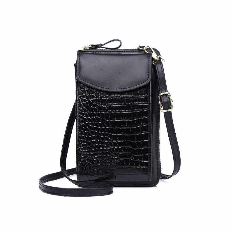 Women Bag Shoulder Bag Female Handbags Messenger Bag Wallet Card Bags Crocodile Pattern Coin Purse Mobile Phone Bag