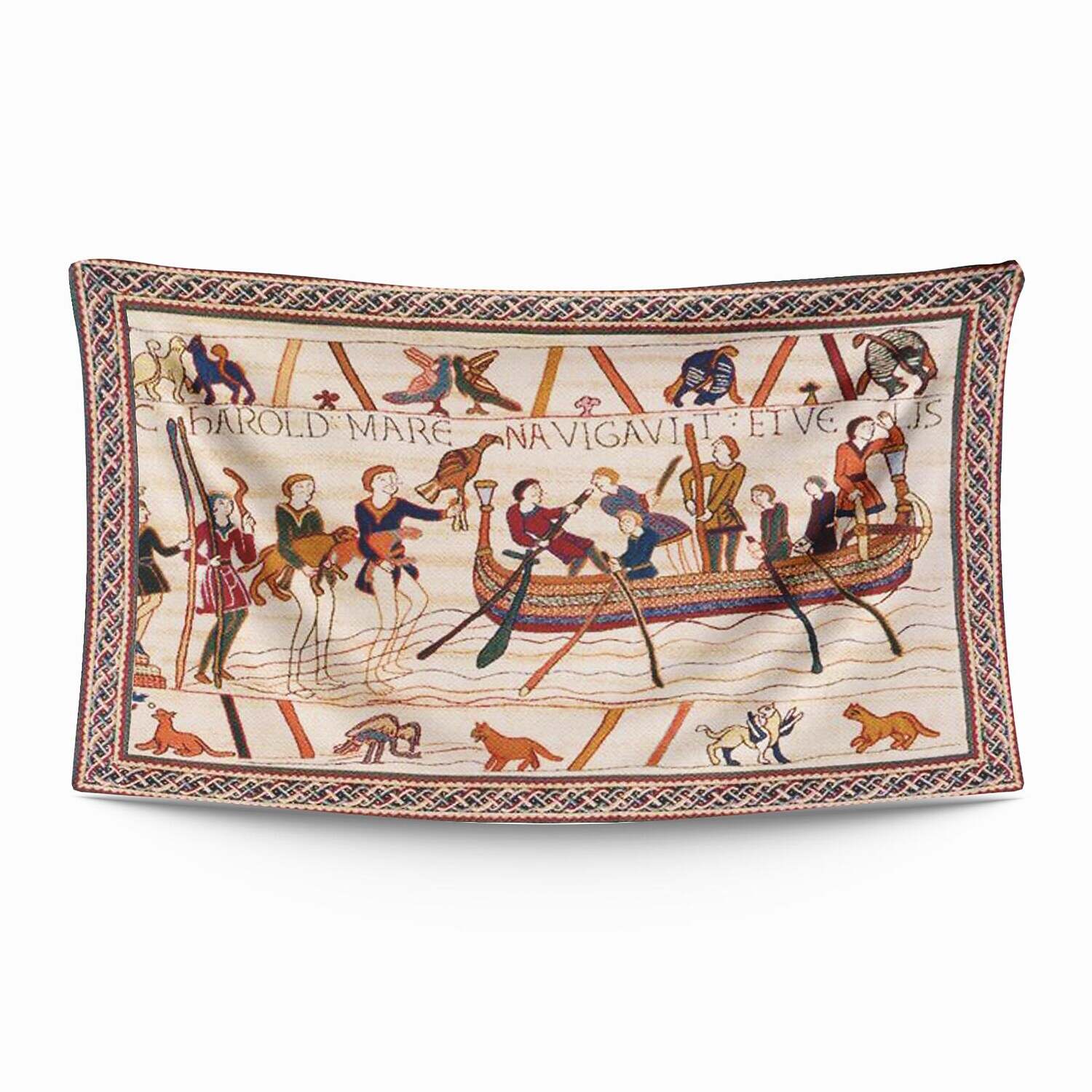 Bayeux Medieval Wall Tapestry Art Decor