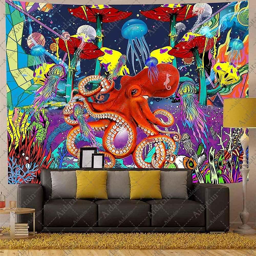 Underwater World Wall Tapestry Art Decor Photograph Backdrop