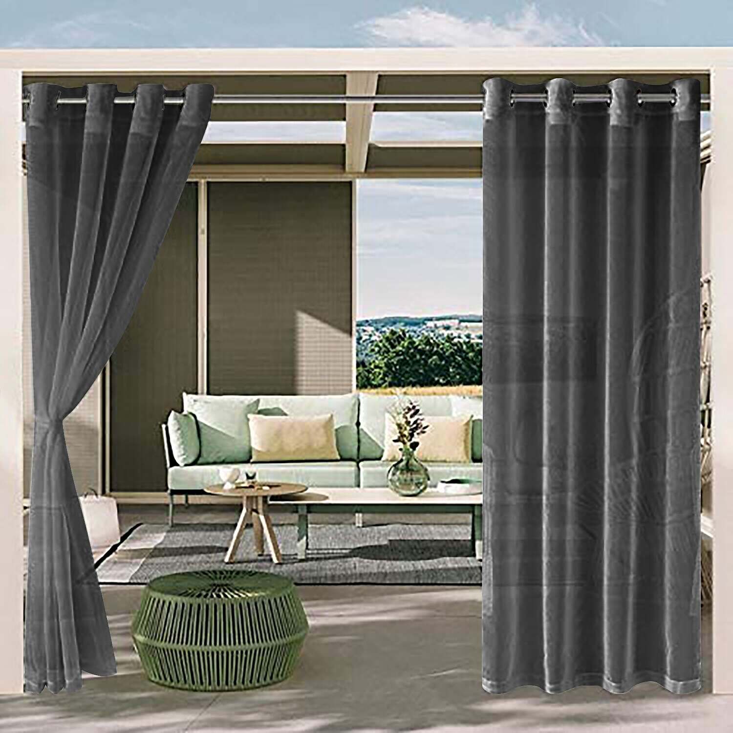 Waterproof Outdoor Curtain Privacy