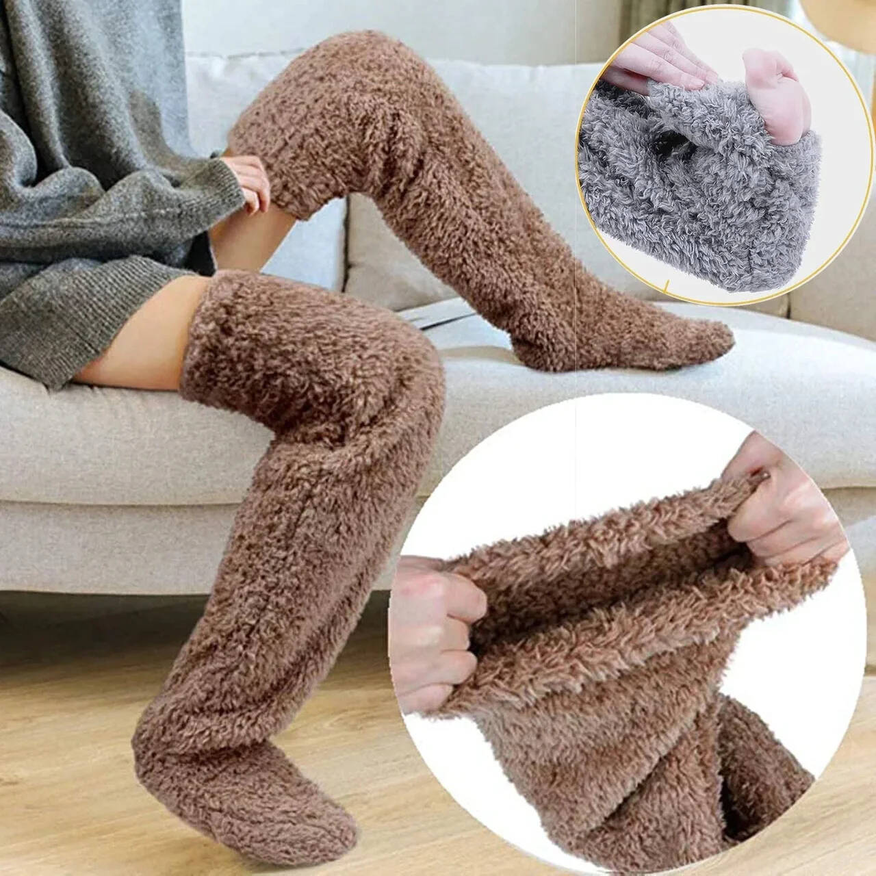 Early Christmas Sale  PlushWarmth Long Socks