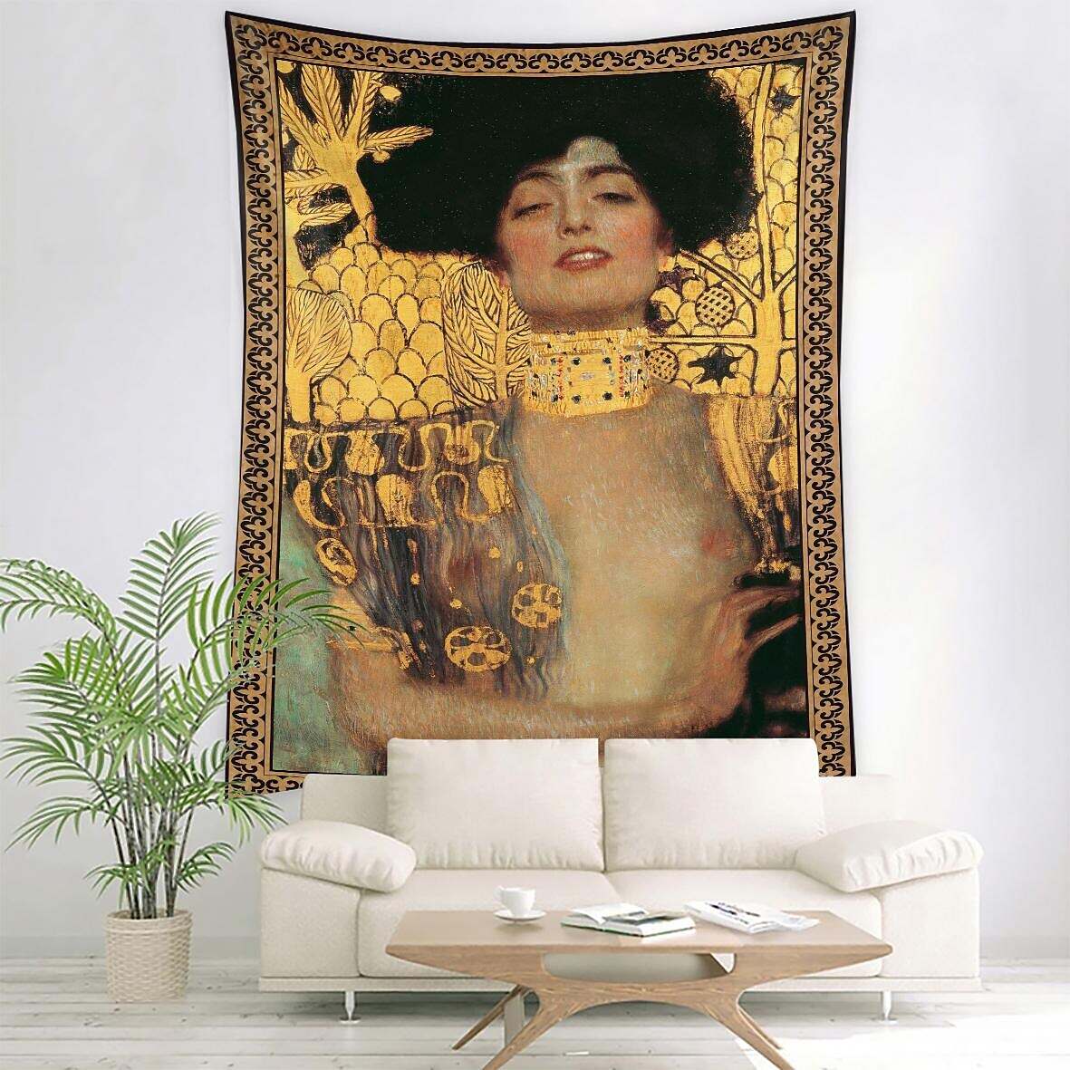 Gustav Klimt Famous Painting Wall Tapestry Art Decor