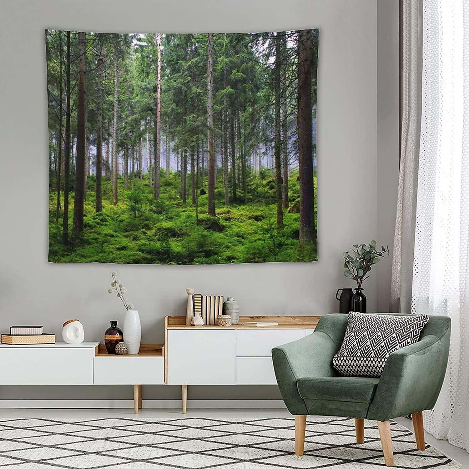 Landscape Large Wall Tapestry Forest Art Decor