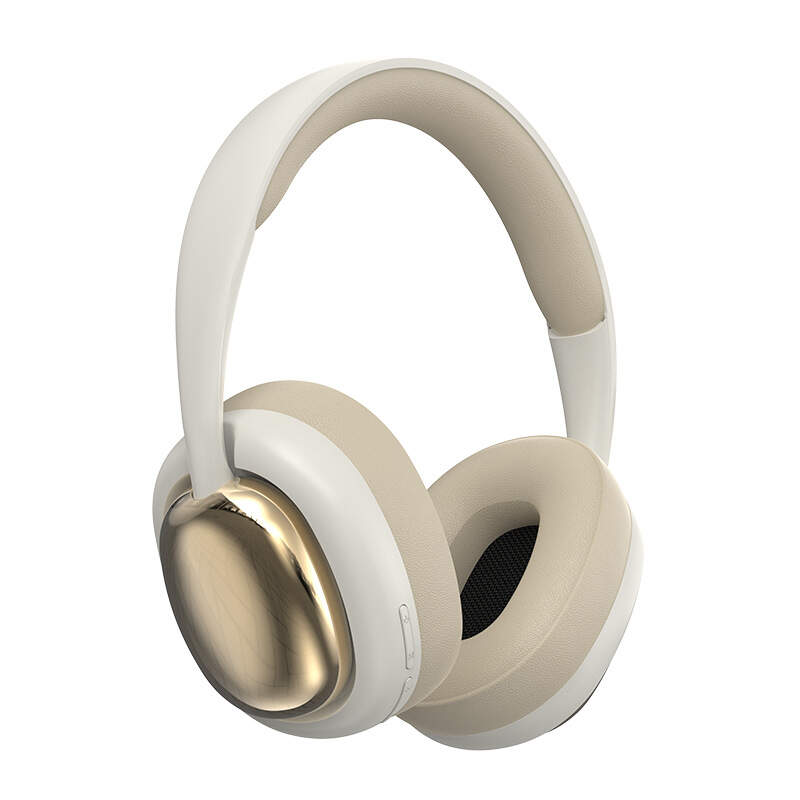 stylish rose gold wireless headphones