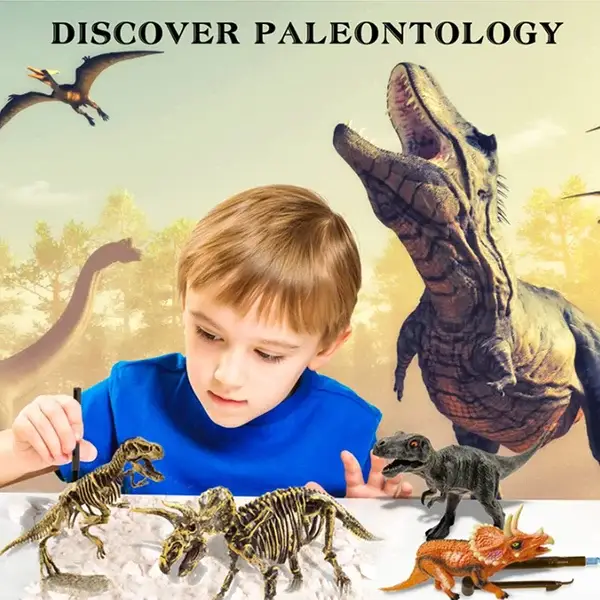 Great Educational Toy for Kids🎁New Arrival Dinosaur Fossil Digging Kit - Get Three Tools For Free🔥