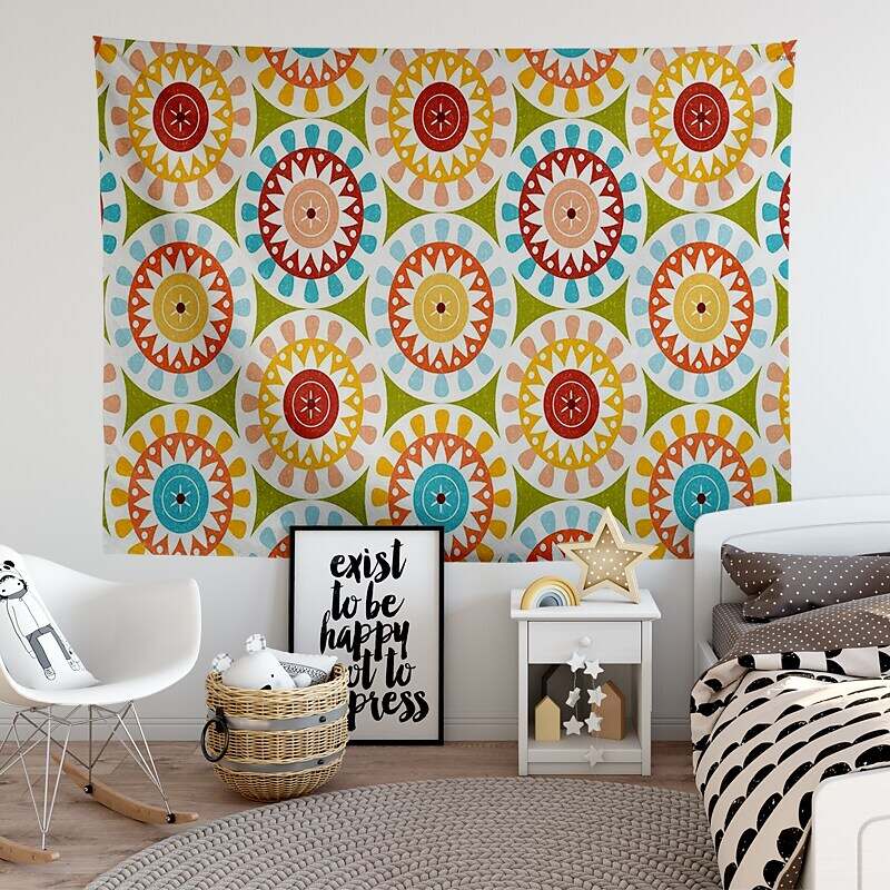 Bohemian Mandala Wall Tapestry Art Decor