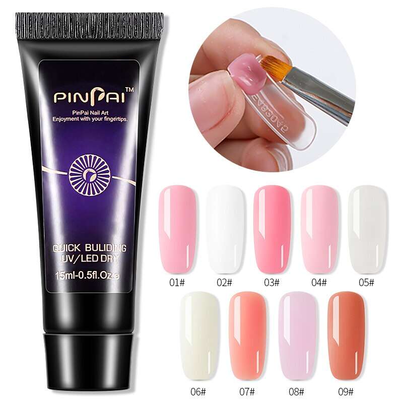 Poly Extension Gel Set Nail Art