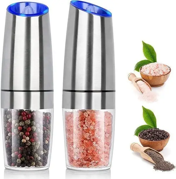 🔥Last Day Promotion -50% OFF🔥Automatic Electric Gravity Induction Salt and Pepper Grinder