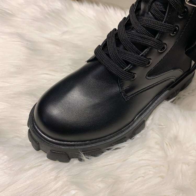 Women's Pocket Platform Martin Boots