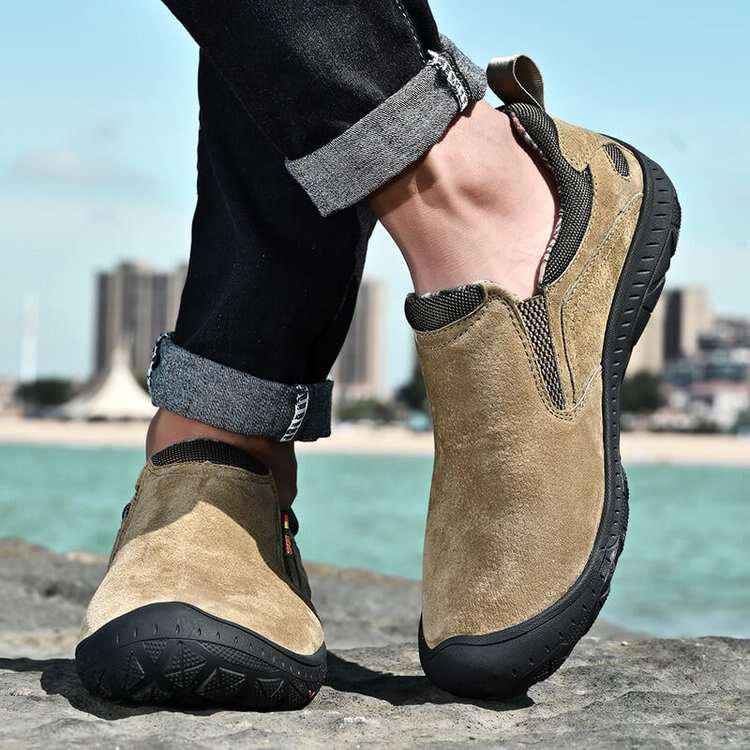 Men's Suede Slip-on Outdoor Shoes