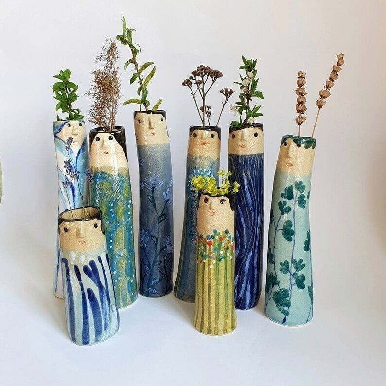 Spring Family Bud Vases