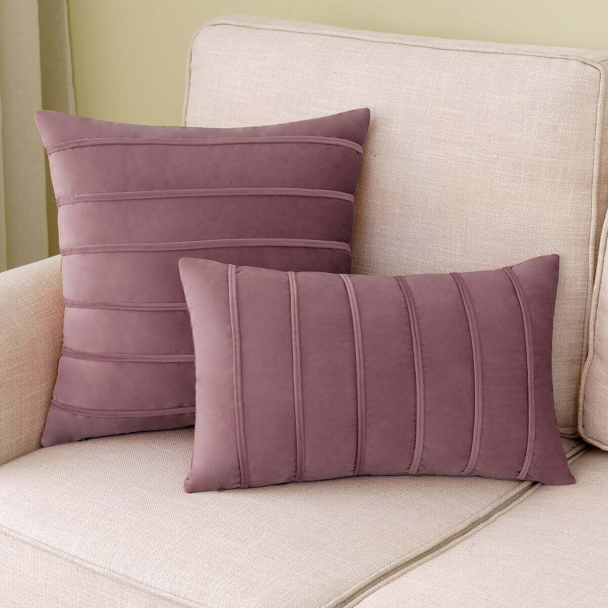 Solid Color Velvet Pillowcase Cushion Cover