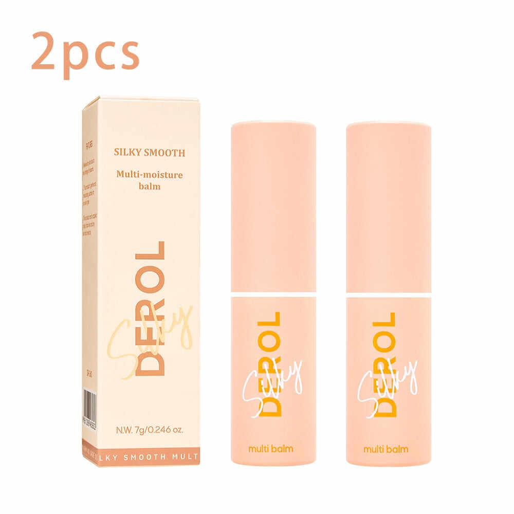 DEROL Collagen Multi Balm Stick for Diminishing Face, Lip & Eye Wrinkles