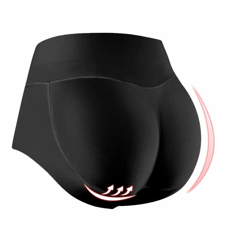 Women's padded shaping panties for buttocks and hips,