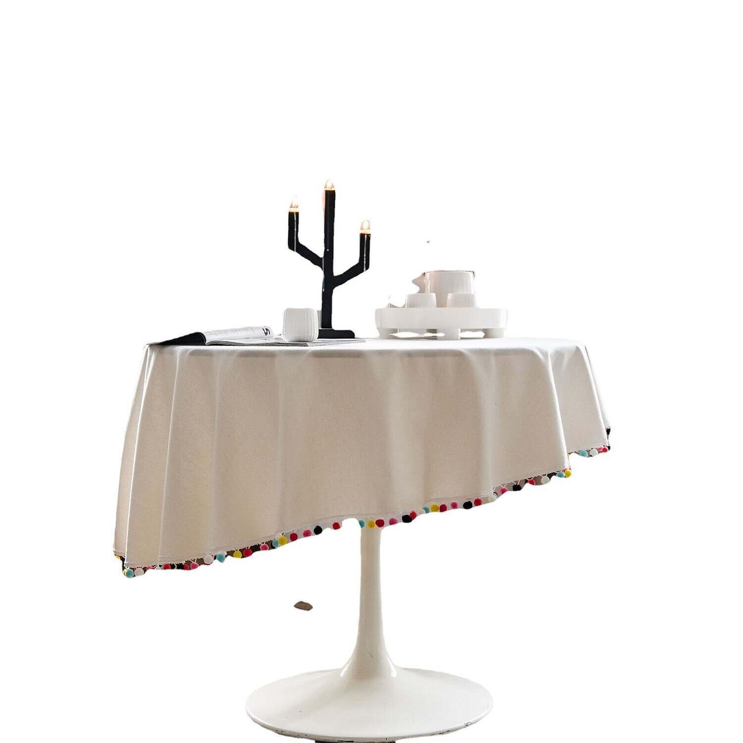 Pastoral Tablecloth Cotton Linen Fabric Table Cloth