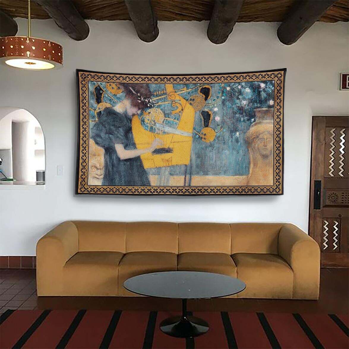 Gustav Klimt Famous Painting Wall Tapestry Art Decor