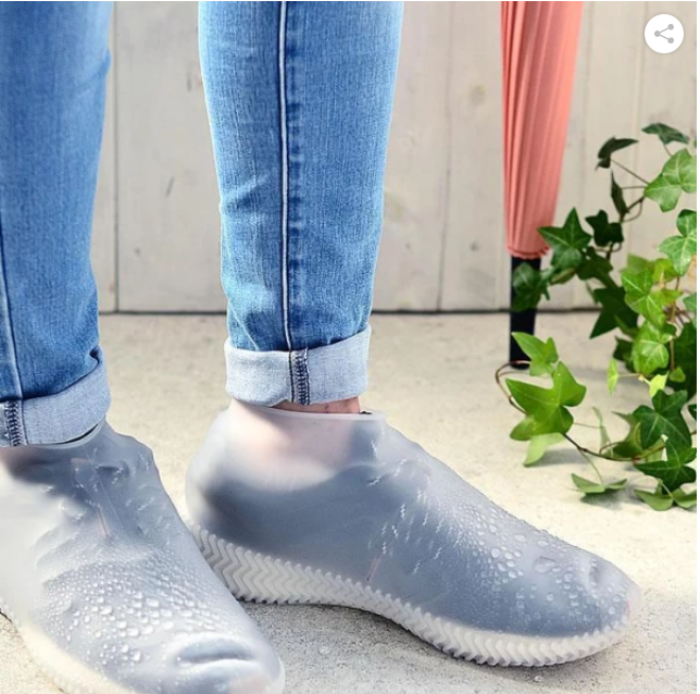 Reusable Non Slip Rain Shoe Cover Unisex