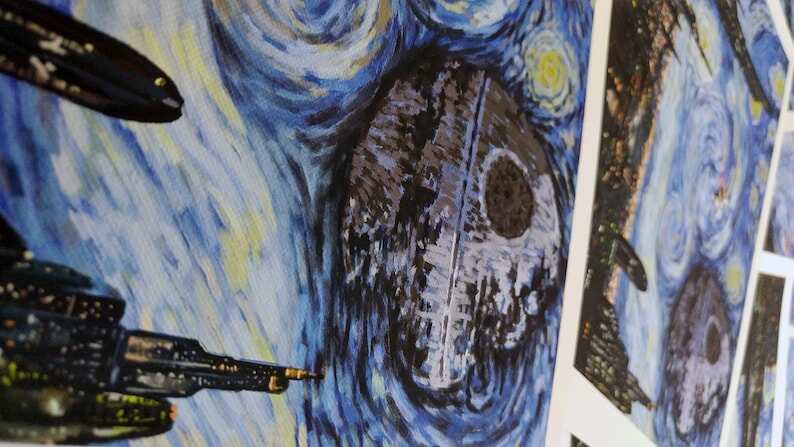 STAR WARS Van Gogh 