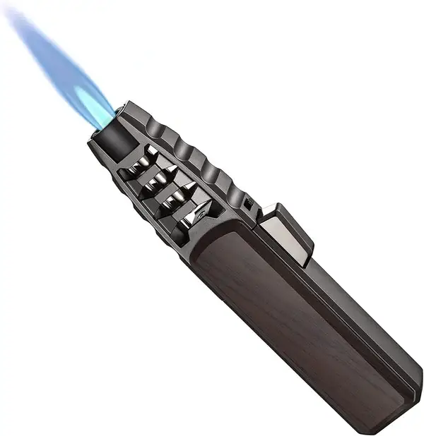 🎁Christmas Pre-Sale 49% OFF-🔥Windproof Straight Torch Blue Flame Lighter