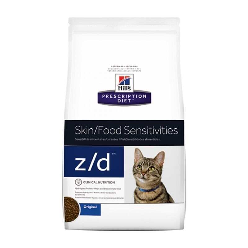 Hill's Prescription Diet -  Feline z/d Food Sensitivities 4lb