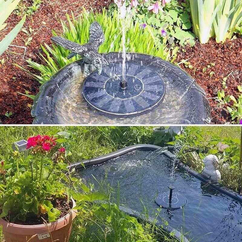 Last Day-75% OFF-Solar-Powered Bird Fountain Kit?