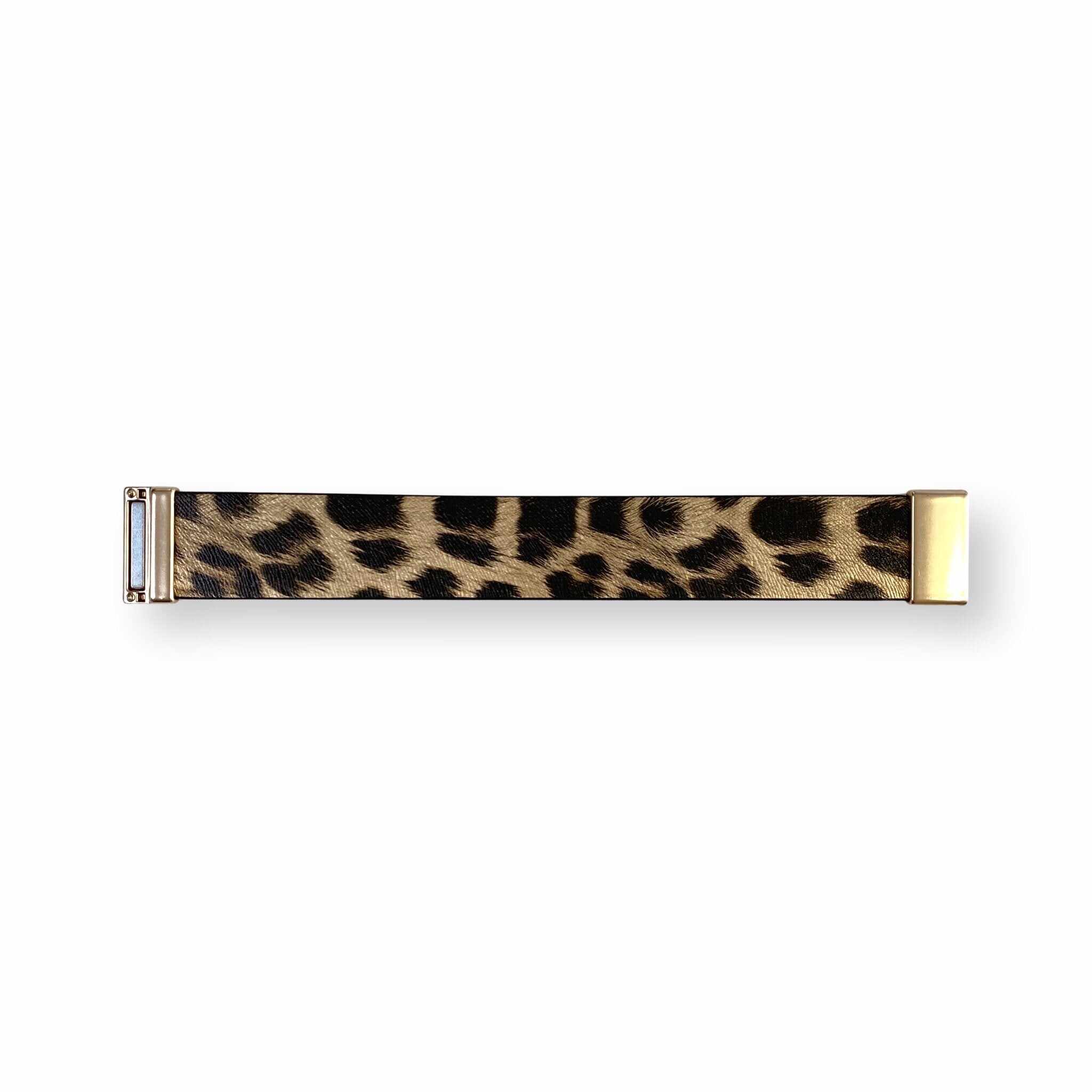 Buckle-Up Leopard Bracelet