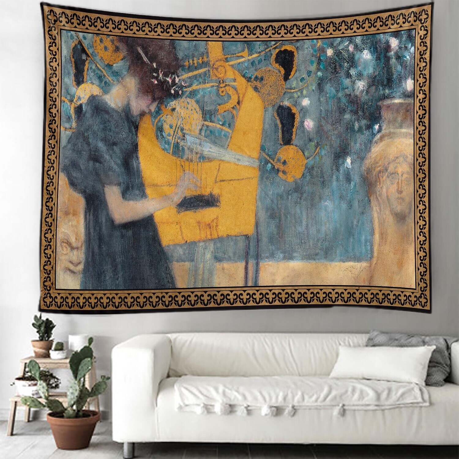 Gustav Klimt Famous Painting Wall Tapestry Art Decor