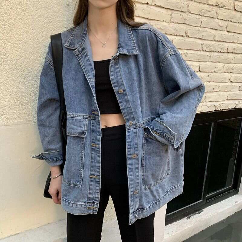 Denim Jacket Loose And Versatile